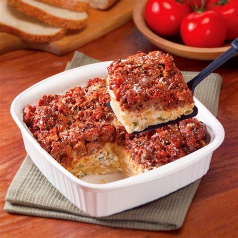 Top diabetic ground beef casserole recipes and other great tasting recipes with a healthy slant from sparkrecipes.com. Cook | Recipe Finder | Creamy Italian Pasta Bake | Cargill ...