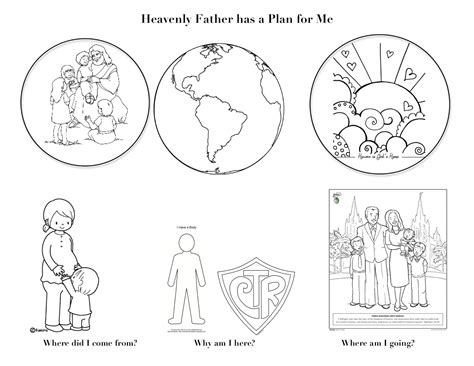 Check out my etsy page below for more. Lds Plan Of Salvation Coloring Page Coloring Pages
