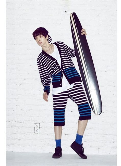 Ahn Jaehyeon Fashion Ahn Jae Hyun Striped