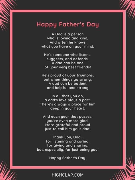 Fathers Day Poem Funny Fathers Day Poems Send Him Our Warm And