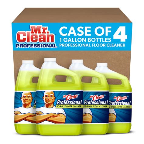 Buy Mr Clean Professional Floor Cleaner Bulk No Rinse Ready To Use