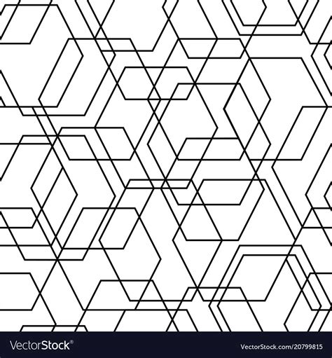 Geometrical Abstract Seamless Pattern Royalty Free Vector