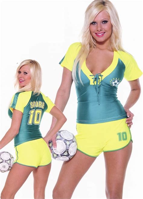 Sexy Soccer Player Adult Womens Costume 148263