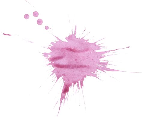 20 Purple Watercolor Splatter Png Transparent