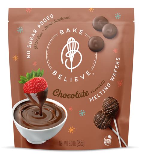 Chocolate Melting Wafers Bake Believe Baking Chips And Wafers
