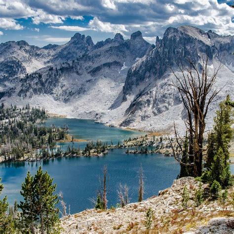 Twin Lakes In The Sawtooth Wilderness Photo By Link Jackson Idaho