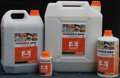 Faircrete Rmw Intergral Waterproofing Compound For Concrete Plaster And Mortar At Rs