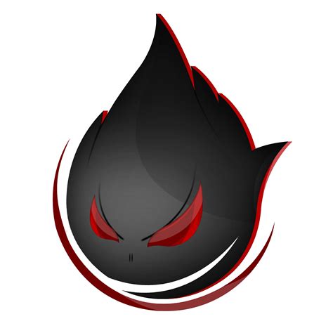 Cool Black Gaming Logo Bad Character Free Download Png Transparent