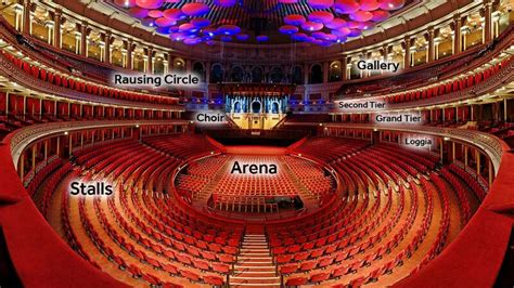 View From Your Seat Standard Layout Royal Albert Hall — Royal Albert