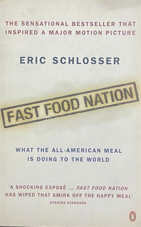 Fast Food Nation By Eric Schlosser Inspire Bookspace
