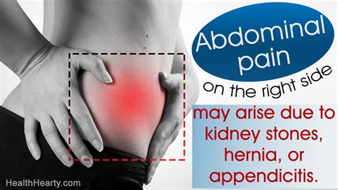 What Causes Abdominal Pain On The Right Side Health Hearty