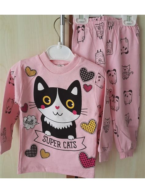 Süpermini Kedili Pijama Takımı Fiyatı Taksit Seçenekleri