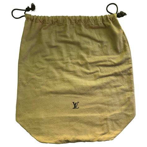 Louis Vuitton Dustbag Brown Cotton Ref Joli Closet