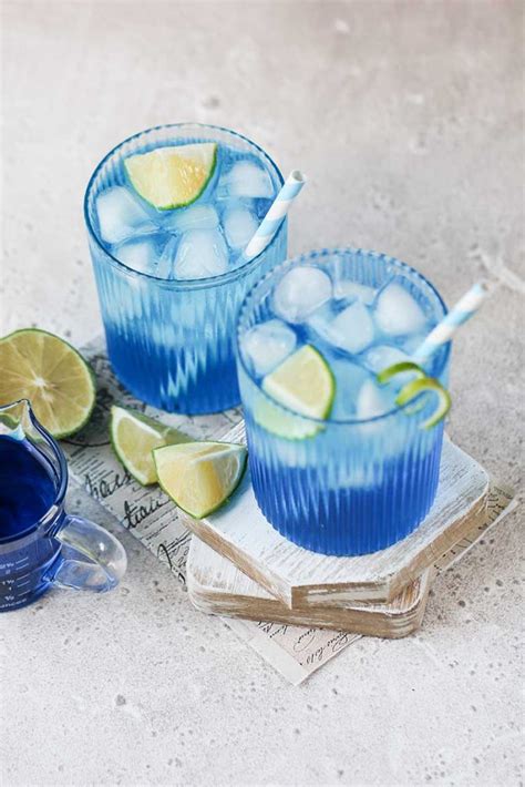 Blue Mocktail Recipe Blue Curacao Mocktail