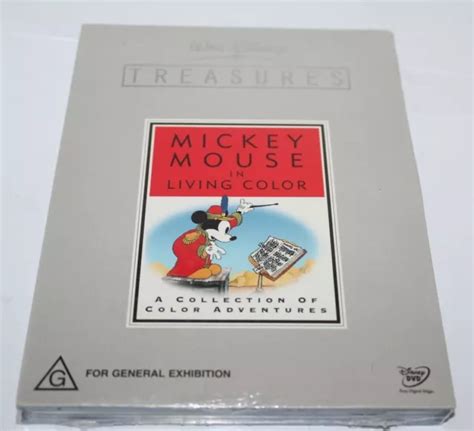 Walt Disney Mickey Mouse In Living Colour Dvd 2004 2 Disc Set Brand New