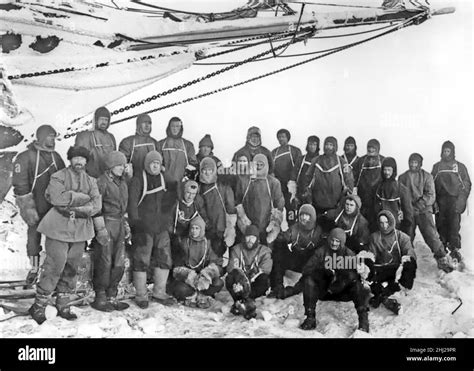The Endurance Crew During Robert Shackletons Imperial Trans Antarctic
