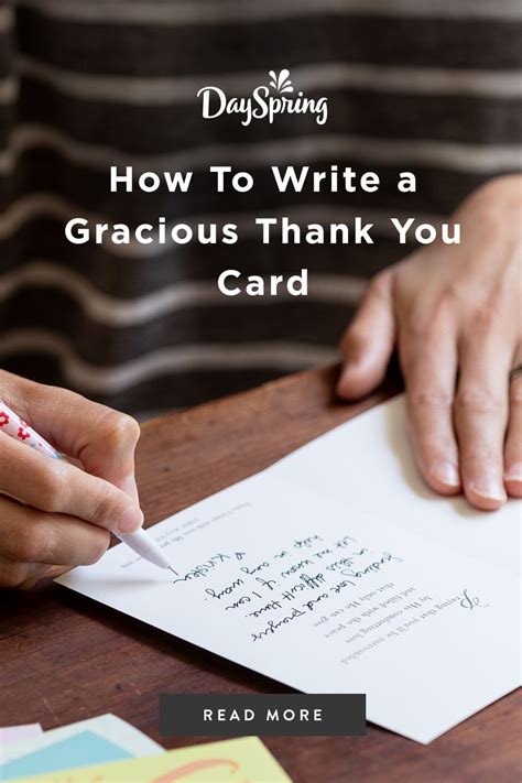 What To Write In A Thank You Card Thank You Card Sayings Writing