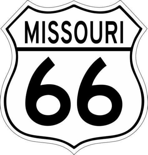 Missouri Route 66 Vinyl Decal Sticker Ebay