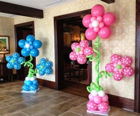 12 Hermosas Ideas De Decoraciones Para Fiestas Infantiles Con Globos