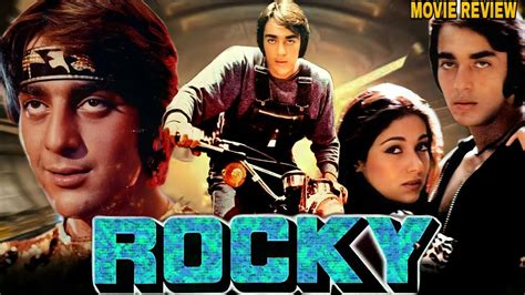 Rocky 1981 Hindi Movie Review Sanjay Dutt Sunil Dutt Reena Roy