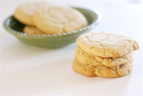 Soft And Chewy Vanilla Butter Cookies Recipe