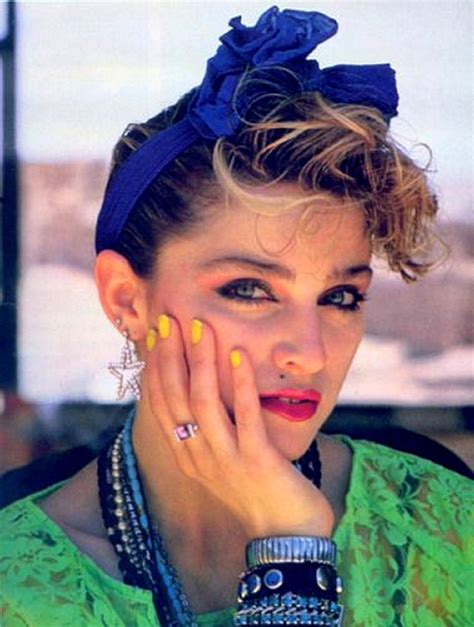 Iconic Madonna 80s Fashion Depolyrics