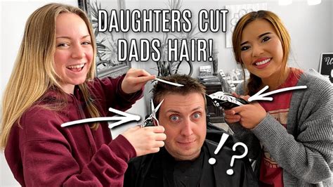 Daughters Cut Dads Hair New Hair Cut Youtube
