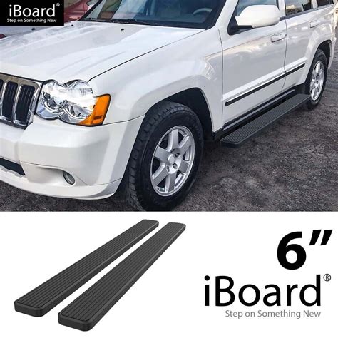 Iboard Stainless Steel 6 Running Boards Fit 05 10 Jeep Grand Cherokee