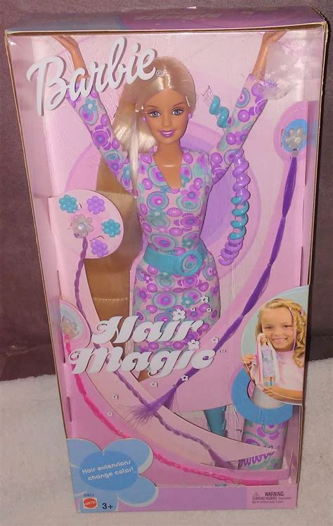 barbie hair magic doll playset b2813 from 2002 new in box
