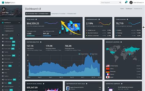 Color Admin Admin Template Front End Admin For Bootstrap