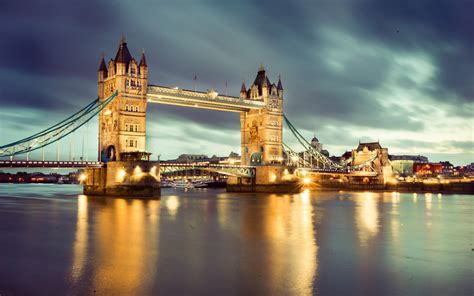 Tower Bridge London At Night Wallpapers 1440x900 371060