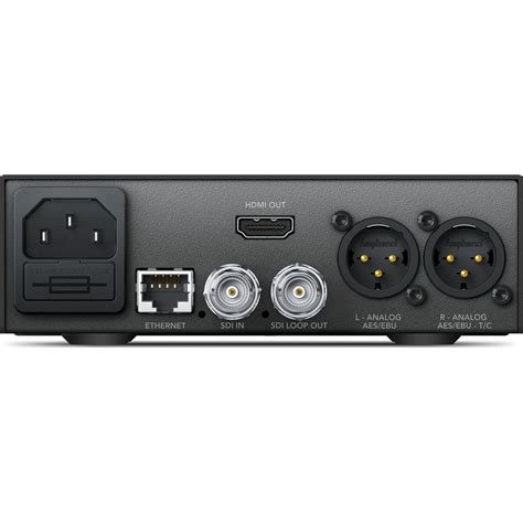 Blackmagic Design Teranex Mini Sdi To Hdmi 12g Converter Ion Audio Visual