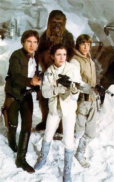 Han Solo, Chewbacca, Princess Leia, Luke Skywalker - Star Wars