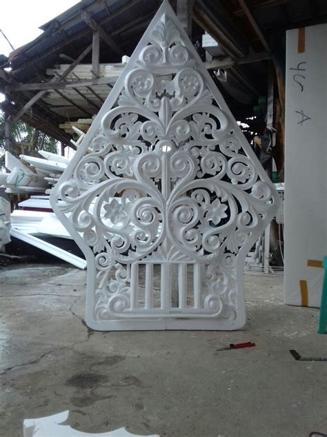 Ukiran Styrofoam Dekorasi Cek Bahan Bangunan