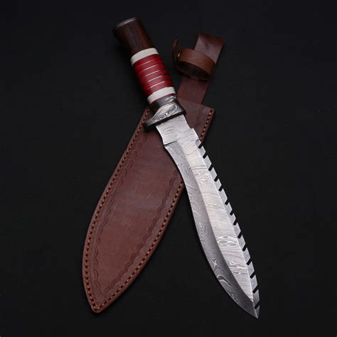 Damascus Hunting Knife 02 Cazadores Knives Touch Of Modern