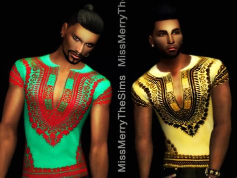 The Sims Resource Tribal Top By Maria Missmerry • Sims 4 Downloads