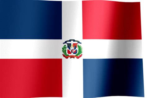 Flag Of The Dominican Republic  All Waving Flags