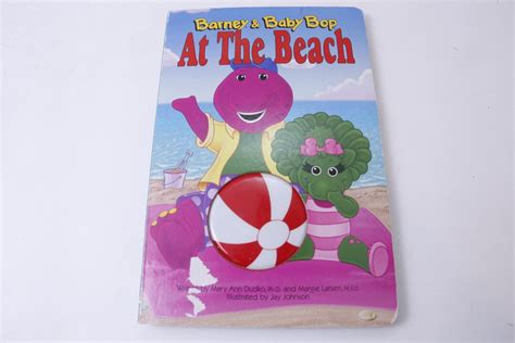 Barney And Baby Bop At The Beach Mary Ann Dudko Margie Larsen Jay