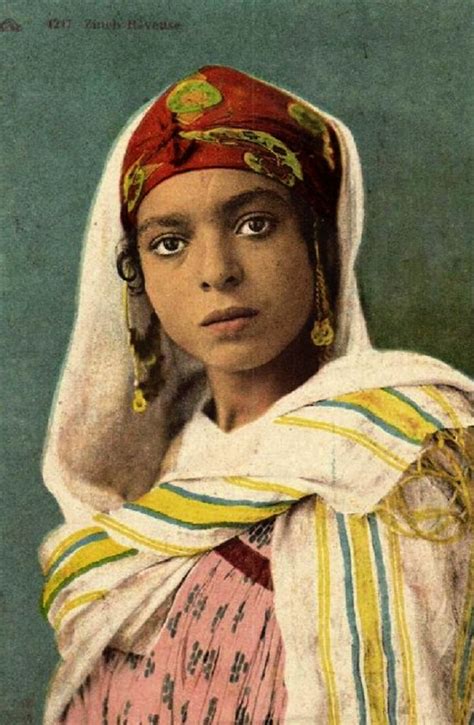 Algerian Woman Postcard Algerian Woman Produced Sometime Flickr