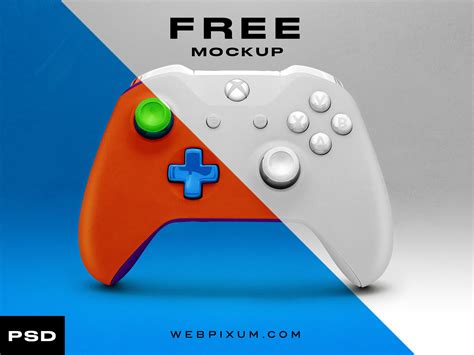 Free Xbox Controller Mockup By Brandon Williams On Dribbble