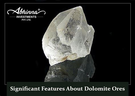 A Look At Microscopic Characteristics Of The Dolomite Mineral