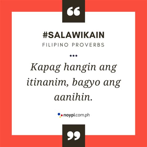 Salawikain 550 Mga Halimbawa Ng Salawikain Filipino Proverbs