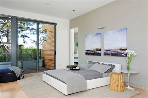 The functional advantage of sliding wardrobe doors is they don't stick out when open. 20 Stunning Bedrooms with Glass Sliding Doors (WITH PICTURES)