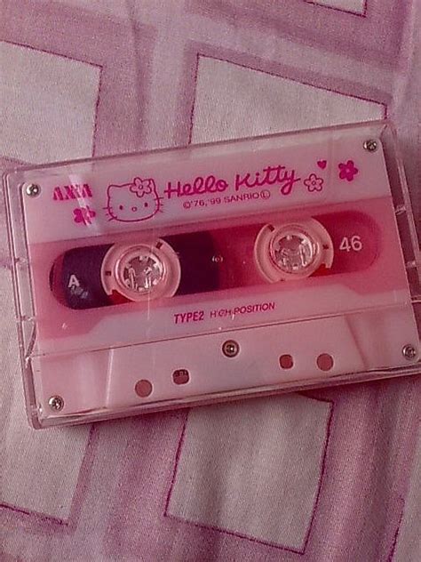 Cassette Tape Pastel Pink Aesthetic Pink Aesthetic Hello Kitty