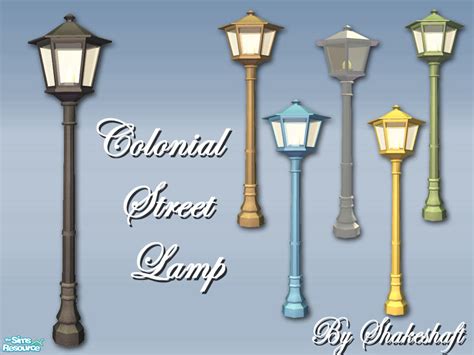 The Sims Resource Colonial Street Lamps
