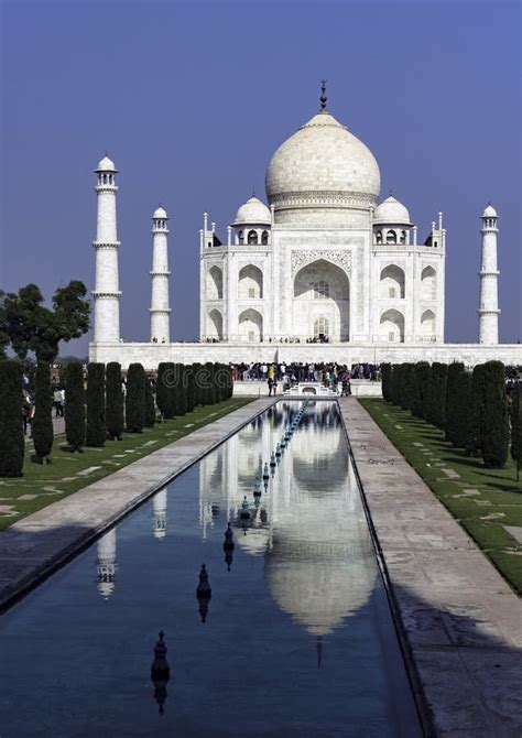 Crown Of The Palaces Taj Mahal In Agra Editorial Photo Image Of