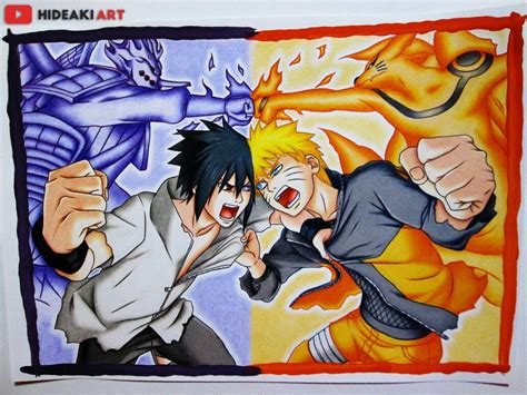 Sasuke Vs Kakashi Naruto Drawings Naruto Art Wallpaper Naruto
