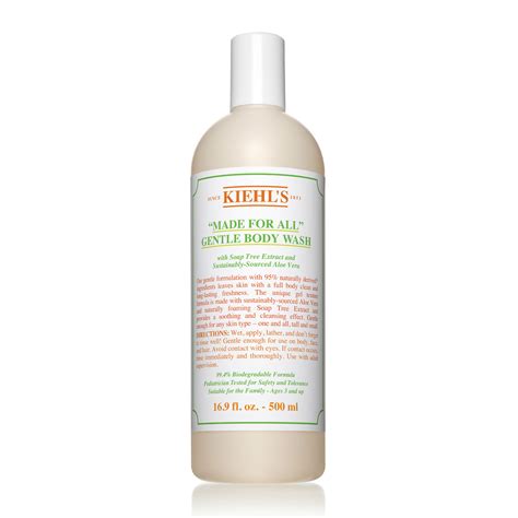 Kiehls Made For All Gentle Body Wash 500ml Feelunique