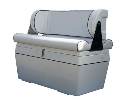 Rear Cooler With Seat Storage Bench Seating Boat Seats Seating