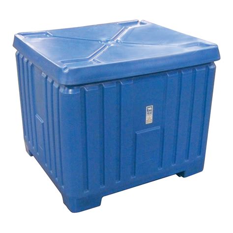 47 X 43 X 42 Insulated Bulk Container With Lid Reusable Transport